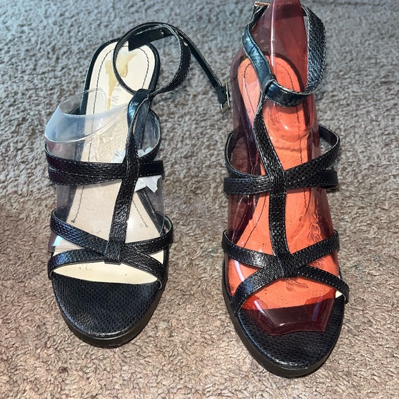 Nine West heels 7 1/2 - Picture 2 of 6